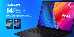 ASUS Wins 14 CES 2025 Innovation Awards, ProArt P16 Named Among Best